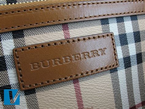 burberry label upside down|how to identify a burberry bag.